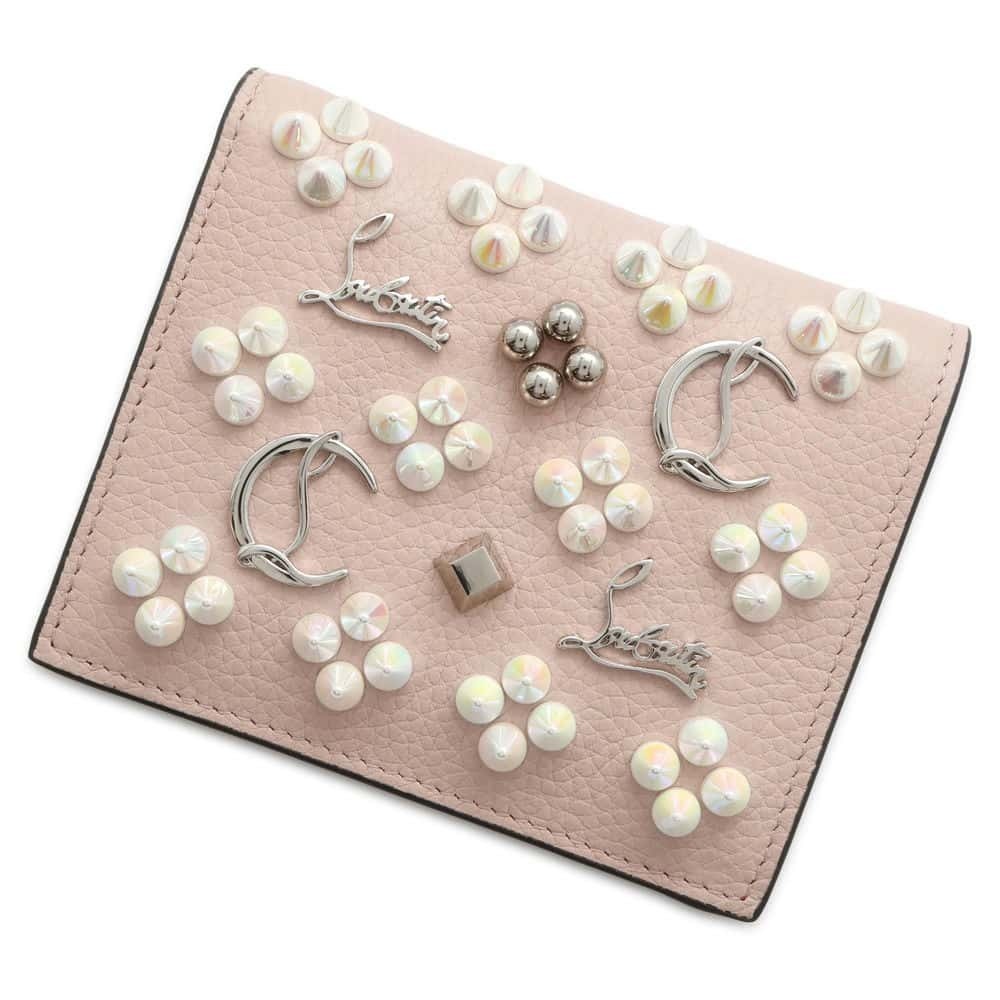 Christian Louboutin Bi fold Wallet Palatin Studs